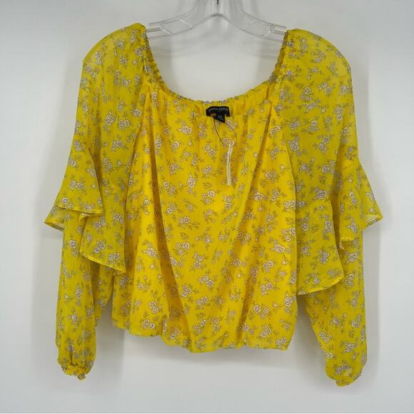 Banana Republic Tops - Banana Republic Yellow Blouse Womens XS NWT